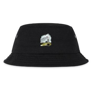 Brocken transmitter and second-hand shop - Kids’ Bucket Hat - black - Front