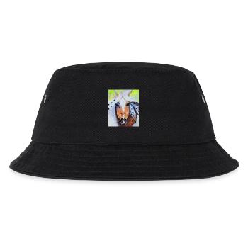 Free Spirit - Wildpferd - Kinder Bucket Hat - Schwarz - Vorne