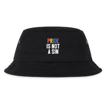 LGBTQ Pride Month - Pride ist keine Sünde - Kinder Bucket Hat - Schwarz - Vorne