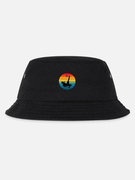 Parade bei Sonnenuntergang: Torhüter-Tauchgang - Kinder Bucket Hat - Schwarz