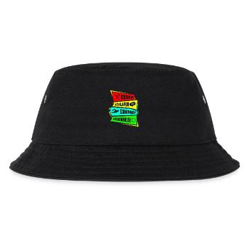 Eat Sleep Repeat Swim - Kids’ Bucket Hat - black - Front