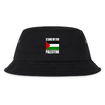 stand up for palestine - Kids’ Bucket Hat - black - Front