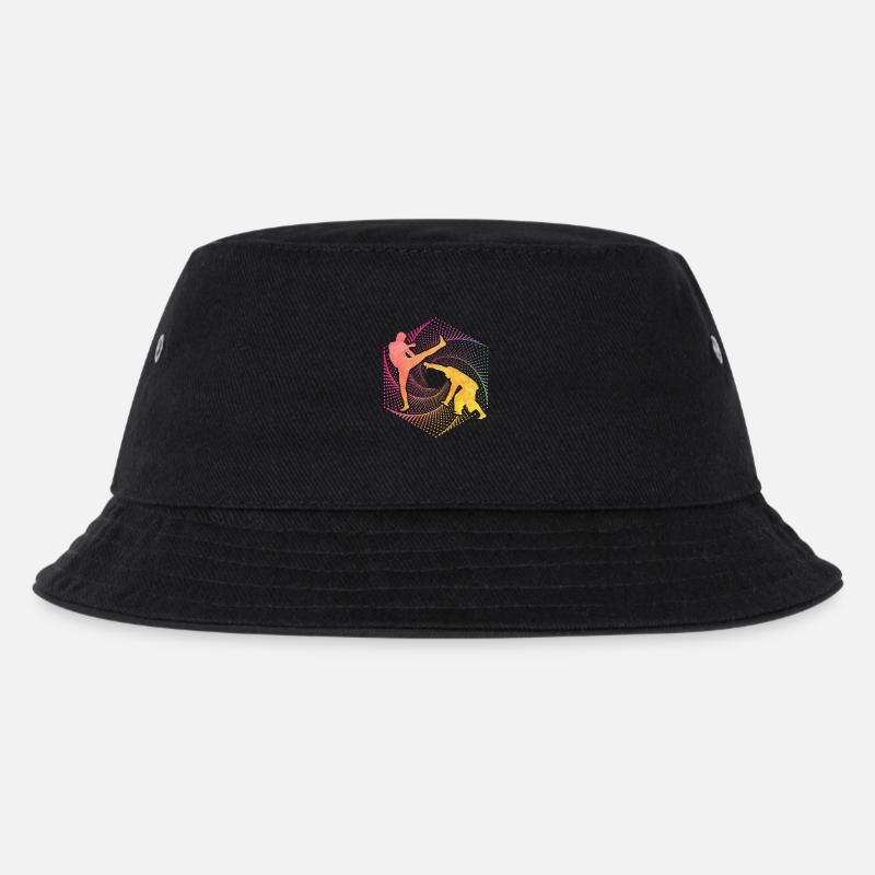 Capoeira - Kinder Bucket Hat - Schwarz