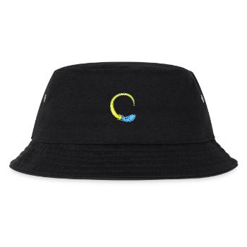 Rocket motif - Kids’ Bucket Hat - black - Front