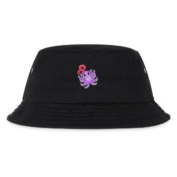 Motif 8e anniversaire Octopus - Huit ans - Bob Enfant - noir - Devant