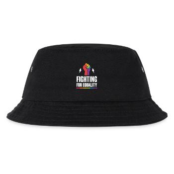 LGBTQ Pride Month - Kampf für Gleichberechtigung - Kinder Bucket Hat - Schwarz - Vorne