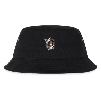 Lighthouses Lighthouse Seagull Seagulls - Kids’ Bucket Hat - black - Front