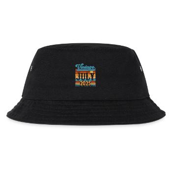 Juli 2025, Juli 2025 Geburtstagsgeschenk. - Kinder Bucket Hat - Schwarz - Vorne