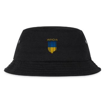 Ukrainian flag, Ukrainian pride - Kids’ Bucket Hat - black - Front