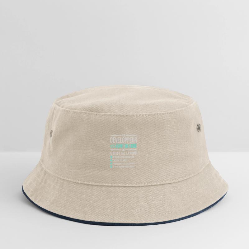 Developer Writing Code Kids’ Bucket Hat