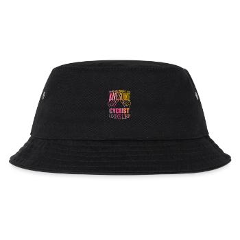 Radfahren - Kinder Bucket Hat - Schwarz - Vorne