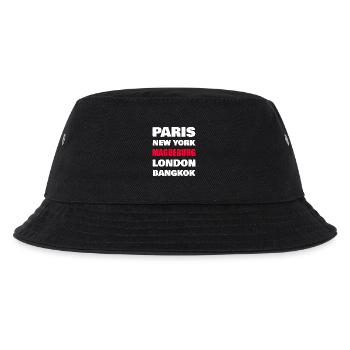 Magdeburg Stadt  - Kinder Bucket Hat - Schwarz - Vorne
