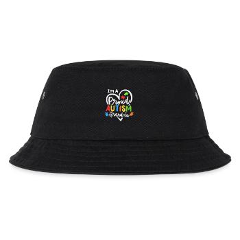 Autismus Oma Autismus Bewusstsein - Kinder Bucket Hat - Schwarz - Vorne