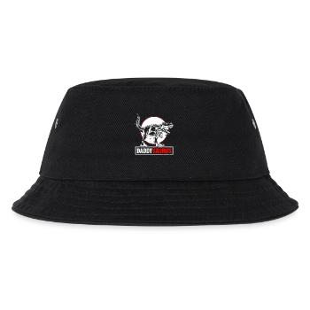 Daddy Saurus T-Rex Dinosaur Men Father's Day - Kids’ Bucket Hat - black - Front