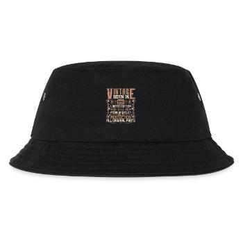 1990 Geburtstag Jahrgang 1990 Geboren Vintage 1990 - Kinder Bucket Hat - Schwarz - Vorne
