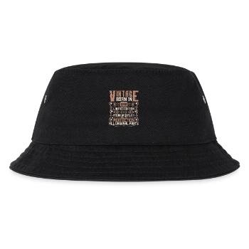 1998 Geburtstag Jahrgang 1998 Geboren Vintage 1998 - Kinder Bucket Hat - Schwarz - Vorne