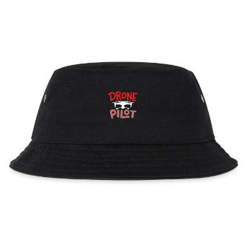 Drohnenpilot Drohne - Kinder Bucket Hat - Schwarz - Vorne