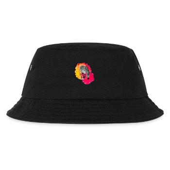 Zebra Africa Wild Zoo Animals Stripes Colorful - Kids’ Bucket Hat - black - Front