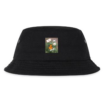 Schönes 💕 Leben - Kinder Bucket Hat - Schwarz - Vorne