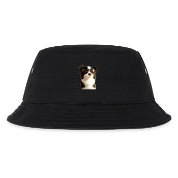 border collie chien amoureux chiot mignons collies - Bob Enfant - noir - Devant