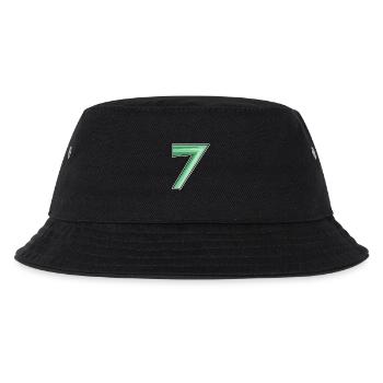 Motif sept numéro 7 - Bob Enfant - noir - Devant