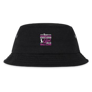 Boulder Bouldering Free Climbing Wall Climbing - Kinder Bucket Hat - Schwarz - Vorne