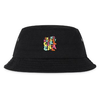 In My Hockey Girl Ära T-Shirts Retro Spieltag Hockey - Kinder Bucket Hat - Schwarz - Vorne