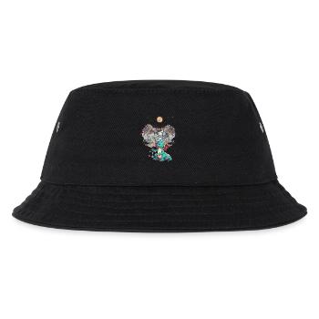 Dragon Dragon Maritime Sailor Sailor Child - Kids’ Bucket Hat - black - Front