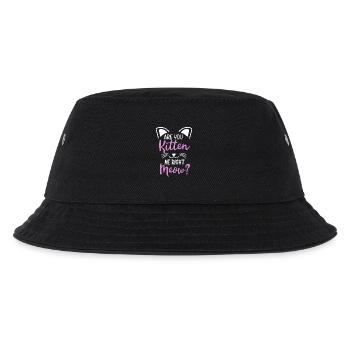Are You Kitten me Right Meow chemise pour enfants hommes - Bob Enfant - noir - Devant
