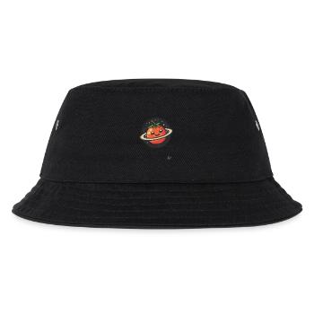 Happy tomato planet in space - Kids’ Bucket Hat - black - Front