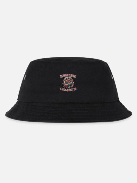 Neuro Nurse Pflegefachkraft Neurologie Geschenk - Kinder Bucket Hat - Schwarz