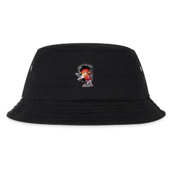 Lighthouse Lighthouses Seagull Seagulls - Kids’ Bucket Hat - black - Front
