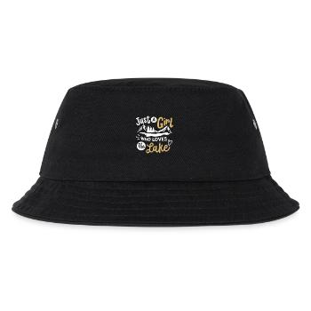 See Natur Seeliebhaber - Kinder Bucket Hat - Schwarz - Vorne