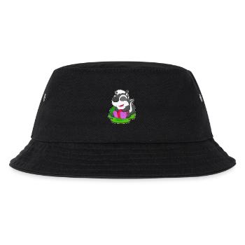 Stinktier Weihnachten Paket - Kinder Bucket Hat - Schwarz - Vorne