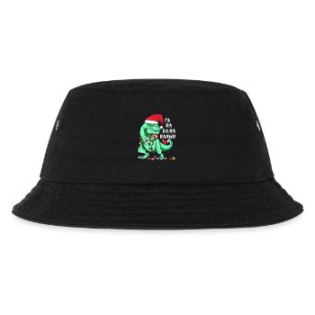 Drôle de T-Rex en chapeau de Père Noël FA RA RAWR Cadeau de Noël - Bob Enfant - noir - Devant