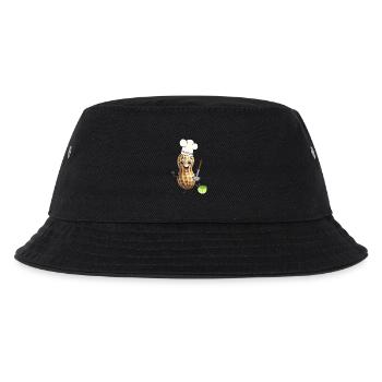 Peanut Cook Cook Cooks Cabbage Vegetables - Kids’ Bucket Hat - black - Front