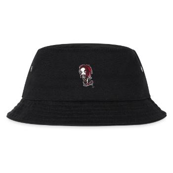 Emo Punk Worm Girl Horror - Kids’ Bucket Hat - black - Front