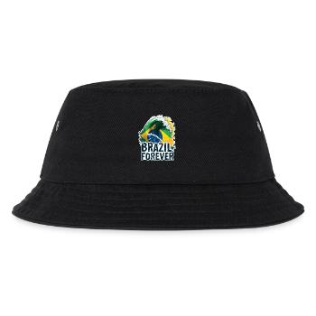 BRASILIEN - Kinder Bucket Hat - Schwarz - Vorne