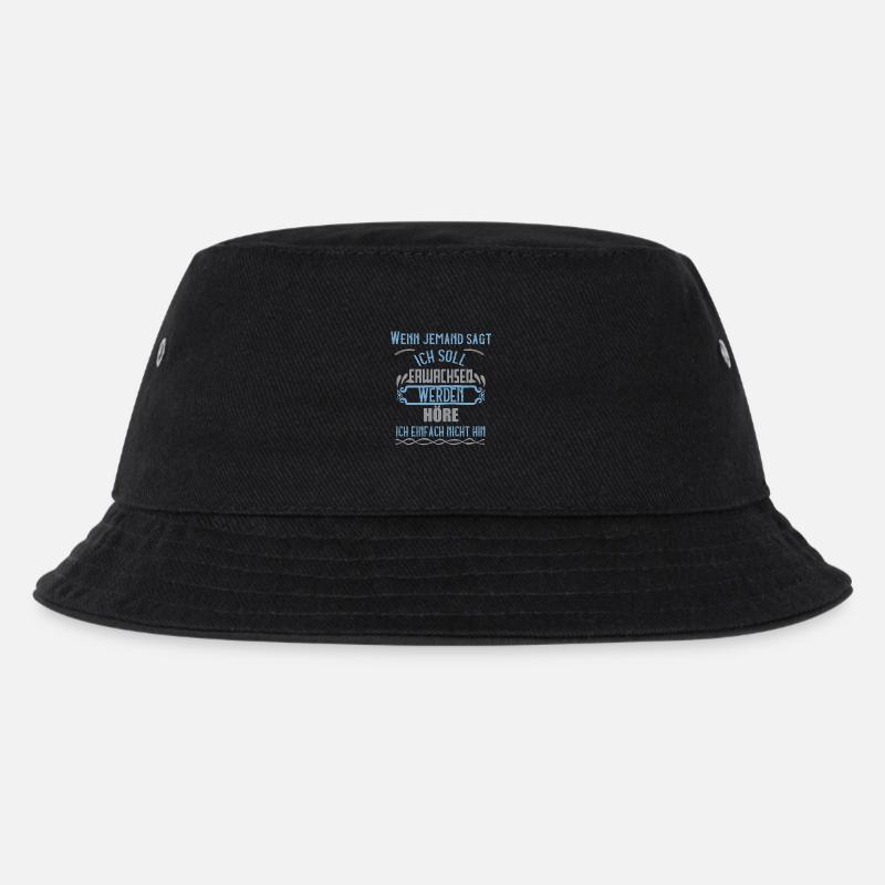 When someone says - Kids’ Bucket Hat - black