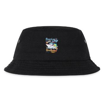 Celebrating 50th Birthday with a Cruise Adventure - Kids’ Bucket Hat - black - Front