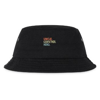 Uncle Godfather Hero - Kids’ Bucket Hat - black - Front