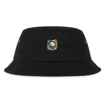 Baseball USA Conception grunge - Bob Enfant - noir - Devant