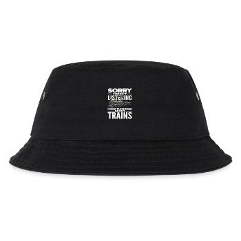 Désolé, j’ai pensé aux trains - Bob Enfant - noir - Devant
