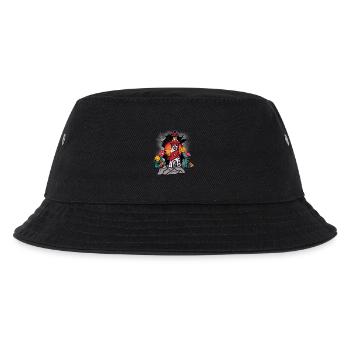 maritime, lighthouse, lighthouse, coast - Kids’ Bucket Hat - black - Front
