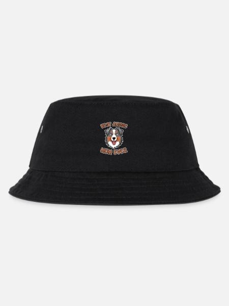 Australian Shepherd Mama Lustiges Aussie Geschenk - Kinder Bucket Hat - Schwarz