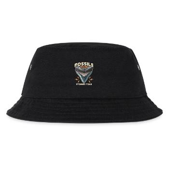 Fossil Hunter Fossils Found Stories Told Geologist - Kinder Bucket Hat - Schwarz - Vorne