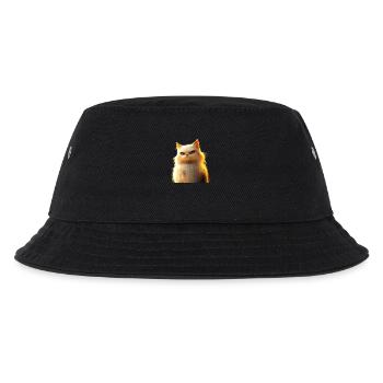 Perserkatze Perser Katze Persian Cat Süße Katzen - Kinder Bucket Hat - Schwarz - Vorne