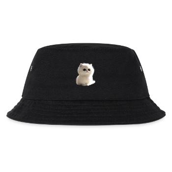 Perserkatze Perser Katze Persian Cat Süße Katzen - Kinder Bucket Hat - Schwarz - Vorne