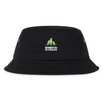 Careful - We know all your secrets - Kinder Bucket Hat - Schwarz - Vorne