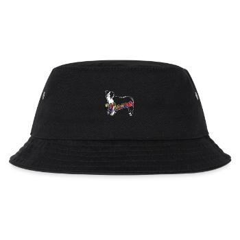 Border Collie Border Collie Dog Mama - Kids’ Bucket Hat - black - Front